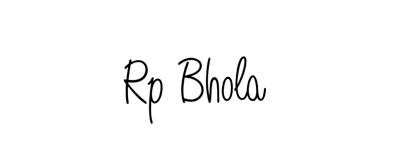 Once you've used our free online signature maker to create your best signature Angelique-Rose-font-FFP style, it's time to enjoy all of the benefits that Rp Bhola name signing documents. Rp Bhola signature style 5 images and pictures png