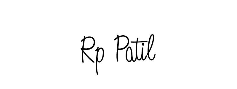 Create a beautiful signature design for name Rp Patil. With this signature (Angelique-Rose-font-FFP) fonts, you can make a handwritten signature for free. Rp Patil signature style 5 images and pictures png