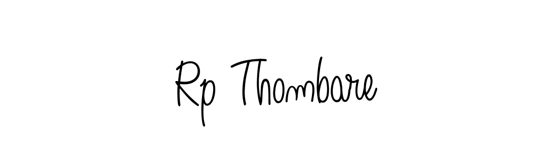 Rp Thombare stylish signature style. Best Handwritten Sign (Angelique-Rose-font-FFP) for my name. Handwritten Signature Collection Ideas for my name Rp Thombare. Rp Thombare signature style 5 images and pictures png