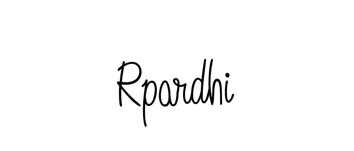 Angelique-Rose-font-FFP is a professional signature style that is perfect for those who want to add a touch of class to their signature. It is also a great choice for those who want to make their signature more unique. Get Rpardhi name to fancy signature for free. Rpardhi signature style 5 images and pictures png