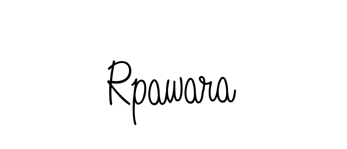 Create a beautiful signature design for name Rpawara. With this signature (Angelique-Rose-font-FFP) fonts, you can make a handwritten signature for free. Rpawara signature style 5 images and pictures png