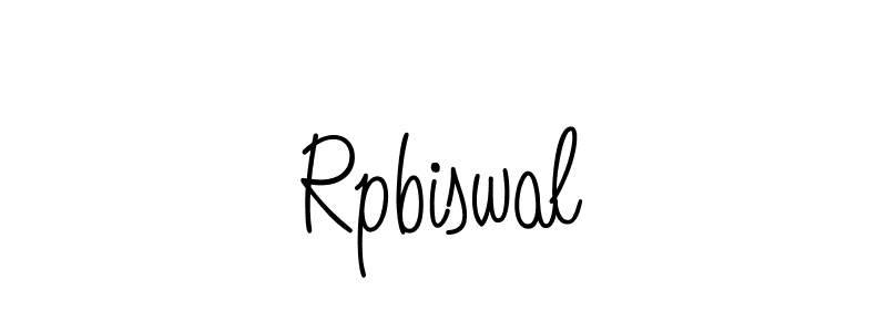 You should practise on your own different ways (Angelique-Rose-font-FFP) to write your name (Rpbiswal) in signature. don't let someone else do it for you. Rpbiswal signature style 5 images and pictures png
