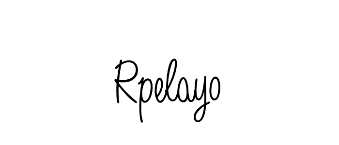 How to Draw Rpelayo signature style? Angelique-Rose-font-FFP is a latest design signature styles for name Rpelayo. Rpelayo signature style 5 images and pictures png