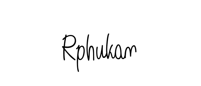 Create a beautiful signature design for name Rphukan. With this signature (Angelique-Rose-font-FFP) fonts, you can make a handwritten signature for free. Rphukan signature style 5 images and pictures png