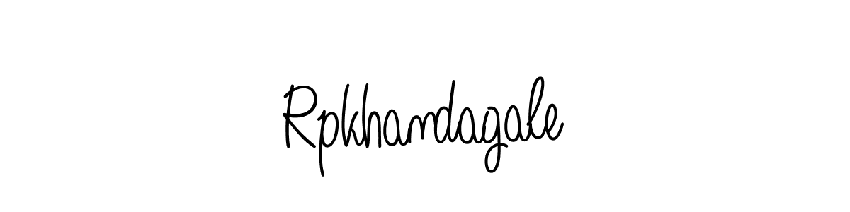 How to Draw Rpkhandagale signature style? Angelique-Rose-font-FFP is a latest design signature styles for name Rpkhandagale. Rpkhandagale signature style 5 images and pictures png