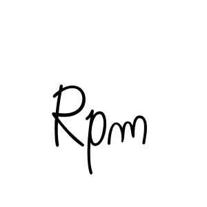 Also we have Rpm name is the best signature style. Create professional handwritten signature collection using Angelique-Rose-font-FFP autograph style. Rpm signature style 5 images and pictures png