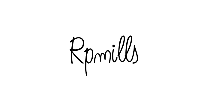 Make a beautiful signature design for name Rpmills. Use this online signature maker to create a handwritten signature for free. Rpmills signature style 5 images and pictures png