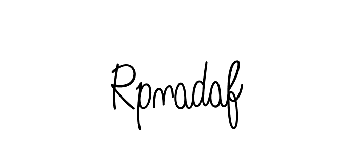 Use a signature maker to create a handwritten signature online. With this signature software, you can design (Angelique-Rose-font-FFP) your own signature for name Rpnadaf. Rpnadaf signature style 5 images and pictures png