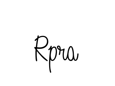 You should practise on your own different ways (Angelique-Rose-font-FFP) to write your name (Rpra) in signature. don't let someone else do it for you. Rpra signature style 5 images and pictures png