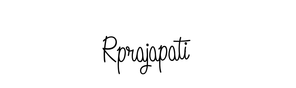 How to make Rprajapati signature? Angelique-Rose-font-FFP is a professional autograph style. Create handwritten signature for Rprajapati name. Rprajapati signature style 5 images and pictures png