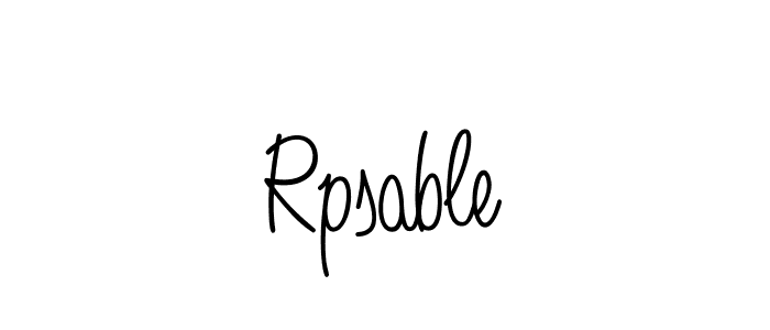 How to Draw Rpsable signature style? Angelique-Rose-font-FFP is a latest design signature styles for name Rpsable. Rpsable signature style 5 images and pictures png
