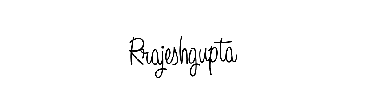 Make a beautiful signature design for name Rrajeshgupta. With this signature (Angelique-Rose-font-FFP) style, you can create a handwritten signature for free. Rrajeshgupta signature style 5 images and pictures png