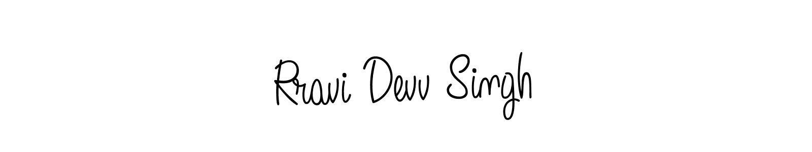 Also we have Rravi Devv Singh name is the best signature style. Create professional handwritten signature collection using Angelique-Rose-font-FFP autograph style. Rravi Devv Singh signature style 5 images and pictures png