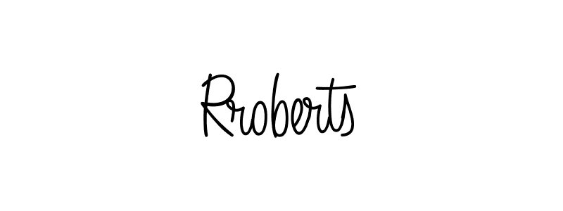 You can use this online signature creator to create a handwritten signature for the name Rroberts. This is the best online autograph maker. Rroberts signature style 5 images and pictures png
