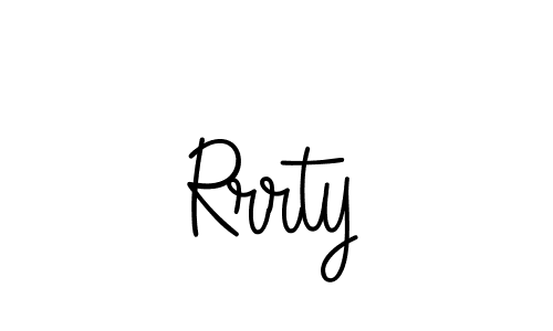 Make a beautiful signature design for name Rrrty. Use this online signature maker to create a handwritten signature for free. Rrrty signature style 5 images and pictures png