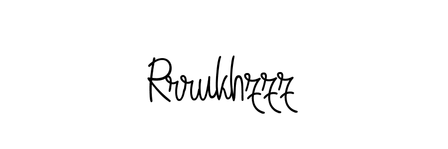 Create a beautiful signature design for name Rrrukhzzz. With this signature (Angelique-Rose-font-FFP) fonts, you can make a handwritten signature for free. Rrrukhzzz signature style 5 images and pictures png