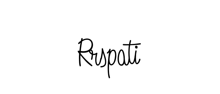 It looks lik you need a new signature style for name Rrspati. Design unique handwritten (Angelique-Rose-font-FFP) signature with our free signature maker in just a few clicks. Rrspati signature style 5 images and pictures png