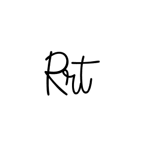 How to make Rrt signature? Angelique-Rose-font-FFP is a professional autograph style. Create handwritten signature for Rrt name. Rrt signature style 5 images and pictures png