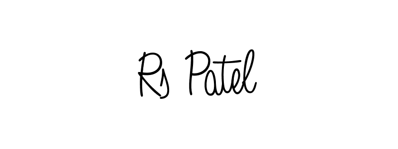 Once you've used our free online signature maker to create your best signature Angelique-Rose-font-FFP style, it's time to enjoy all of the benefits that Rs Patel name signing documents. Rs Patel signature style 5 images and pictures png