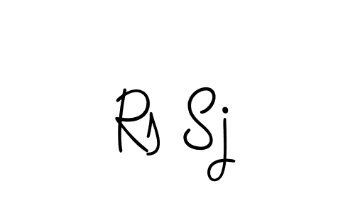 Also You can easily find your signature by using the search form. We will create Rs Sj name handwritten signature images for you free of cost using Angelique-Rose-font-FFP sign style. Rs Sj signature style 5 images and pictures png