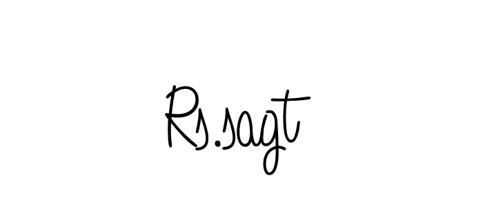 Once you've used our free online signature maker to create your best signature Angelique-Rose-font-FFP style, it's time to enjoy all of the benefits that Rs.sagt name signing documents. Rs.sagt signature style 5 images and pictures png