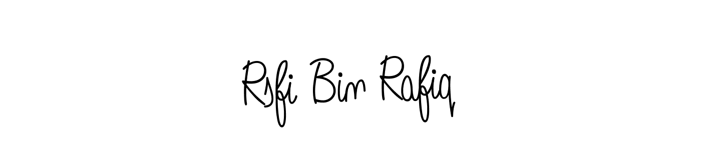 Once you've used our free online signature maker to create your best signature Angelique-Rose-font-FFP style, it's time to enjoy all of the benefits that Rsfi Bin Rafiq name signing documents. Rsfi Bin Rafiq signature style 5 images and pictures png