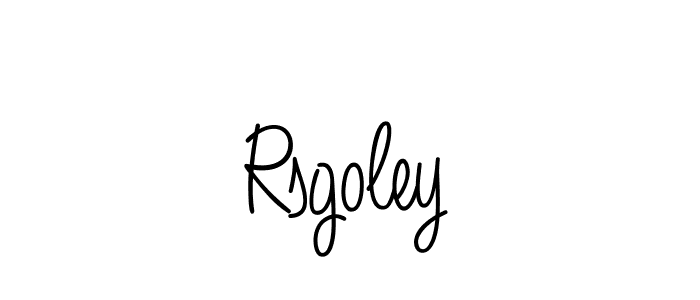 The best way (Angelique-Rose-font-FFP) to make a short signature is to pick only two or three words in your name. The name Rsgoley include a total of six letters. For converting this name. Rsgoley signature style 5 images and pictures png