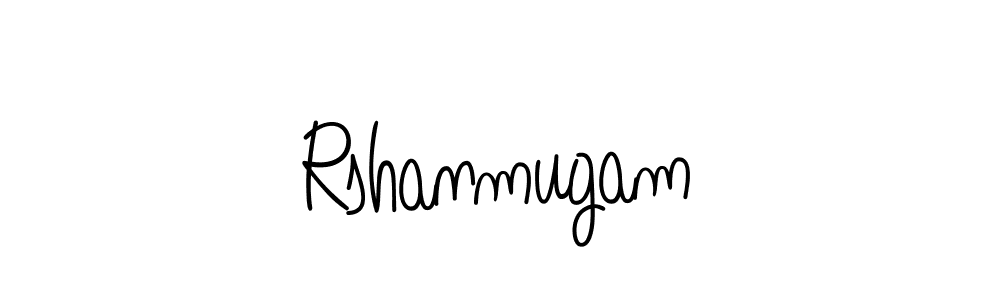 Once you've used our free online signature maker to create your best signature Angelique-Rose-font-FFP style, it's time to enjoy all of the benefits that Rshanmugam name signing documents. Rshanmugam signature style 5 images and pictures png