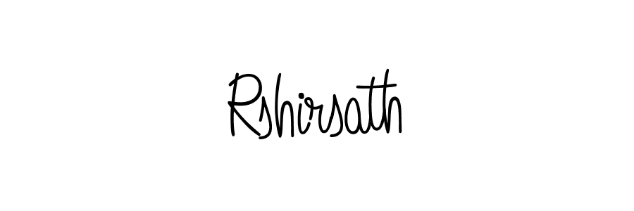 The best way (Angelique-Rose-font-FFP) to make a short signature is to pick only two or three words in your name. The name Rshirsath include a total of six letters. For converting this name. Rshirsath signature style 5 images and pictures png