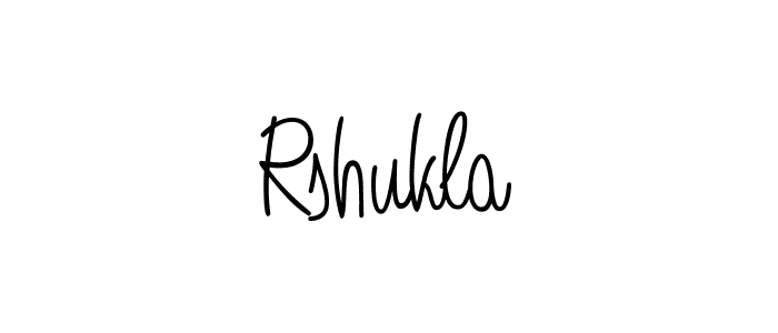 How to Draw Rshukla signature style? Angelique-Rose-font-FFP is a latest design signature styles for name Rshukla. Rshukla signature style 5 images and pictures png