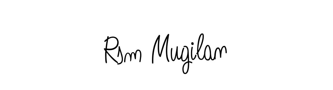 Check out images of Autograph of Rsm Mugilan name. Actor Rsm Mugilan Signature Style. Angelique-Rose-font-FFP is a professional sign style online. Rsm Mugilan signature style 5 images and pictures png