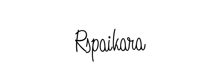 Best and Professional Signature Style for Rspaikara. Angelique-Rose-font-FFP Best Signature Style Collection. Rspaikara signature style 5 images and pictures png