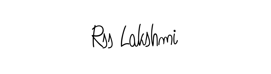 Similarly Angelique-Rose-font-FFP is the best handwritten signature design. Signature creator online .You can use it as an online autograph creator for name Rss Lakshmi. Rss Lakshmi signature style 5 images and pictures png