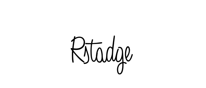 Also You can easily find your signature by using the search form. We will create Rstadge name handwritten signature images for you free of cost using Angelique-Rose-font-FFP sign style. Rstadge signature style 5 images and pictures png