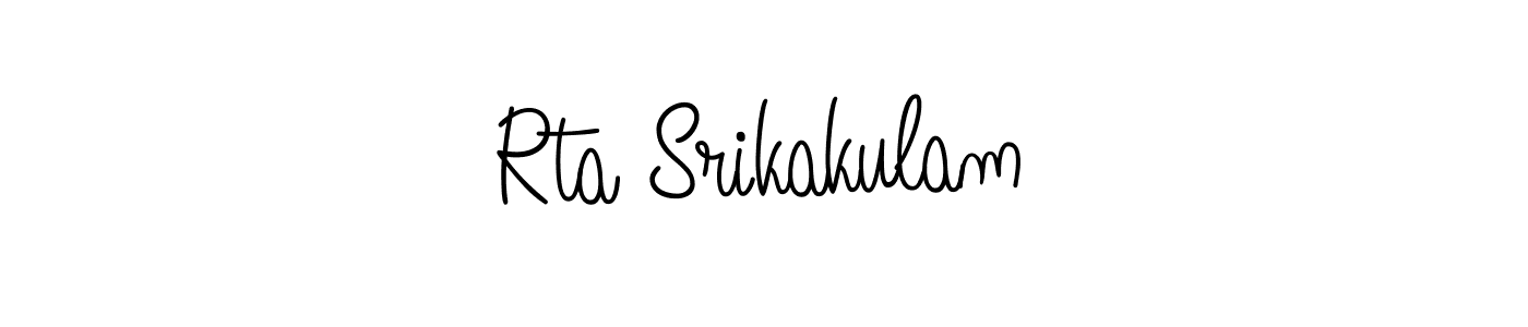 You can use this online signature creator to create a handwritten signature for the name Rta Srikakulam. This is the best online autograph maker. Rta Srikakulam signature style 5 images and pictures png