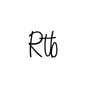 This is the best signature style for the Rtb name. Also you like these signature font (Angelique-Rose-font-FFP). Mix name signature. Rtb signature style 5 images and pictures png