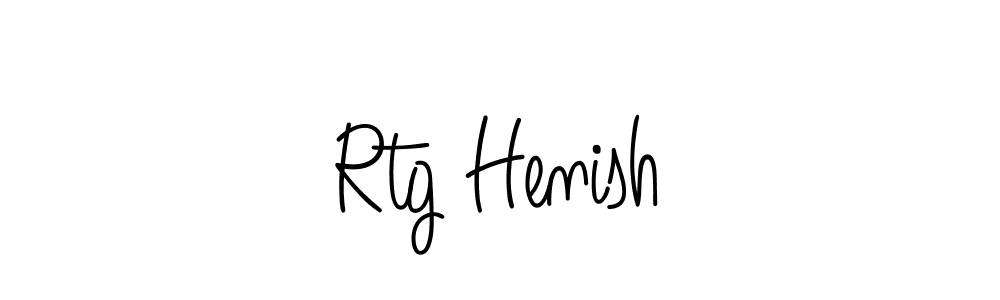 How to Draw Rtg Henish signature style? Angelique-Rose-font-FFP is a latest design signature styles for name Rtg Henish. Rtg Henish signature style 5 images and pictures png