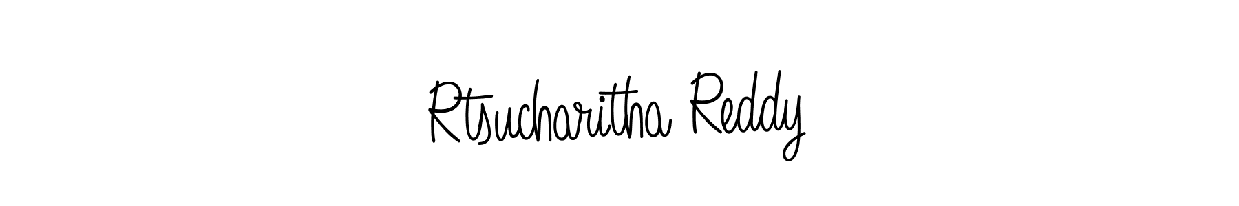 Make a short Rtsucharitha Reddy signature style. Manage your documents anywhere anytime using Angelique-Rose-font-FFP. Create and add eSignatures, submit forms, share and send files easily. Rtsucharitha Reddy signature style 5 images and pictures png