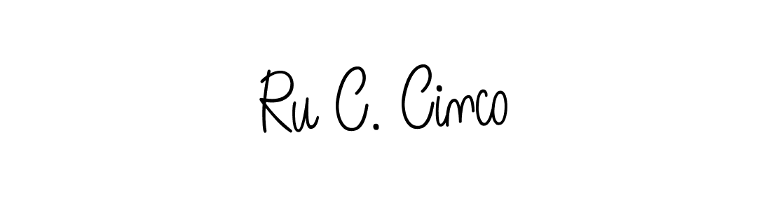 Also You can easily find your signature by using the search form. We will create Ru C. Cinco name handwritten signature images for you free of cost using Angelique-Rose-font-FFP sign style. Ru C. Cinco signature style 5 images and pictures png