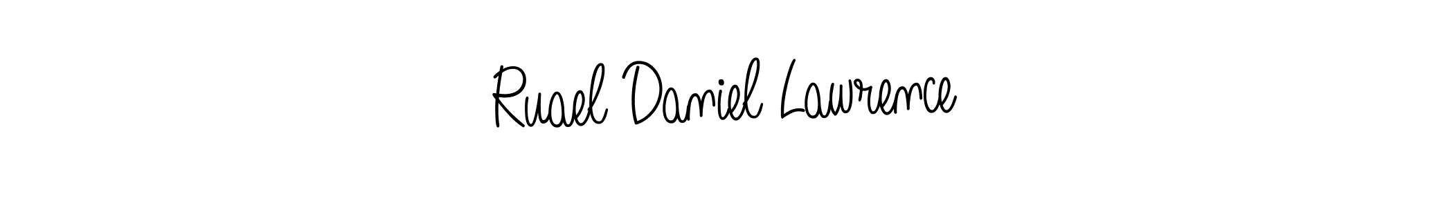 Make a beautiful signature design for name Ruael Daniel Lawrence. Use this online signature maker to create a handwritten signature for free. Ruael Daniel Lawrence signature style 5 images and pictures png