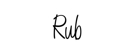 It looks like you need a new signature style for name Rub. Design unique handwritten (Angelique-Rose-font-FFP) signature with our free signature maker in just a few clicks. Rub signature style 5 images and pictures png