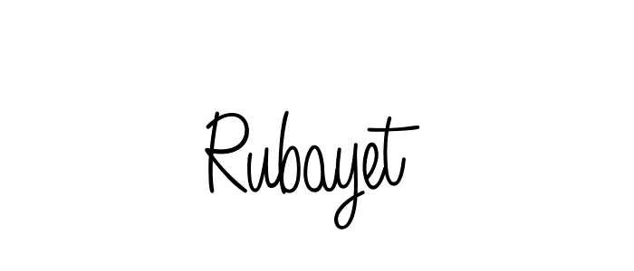 Angelique-Rose-font-FFP is a professional signature style that is perfect for those who want to add a touch of class to their signature. It is also a great choice for those who want to make their signature more unique. Get Rubayet name to fancy signature for free. Rubayet signature style 5 images and pictures png