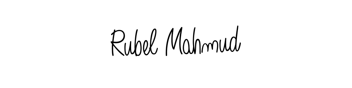 Design your own signature with our free online signature maker. With this signature software, you can create a handwritten (Angelique-Rose-font-FFP) signature for name Rubel Mahmud. Rubel Mahmud signature style 5 images and pictures png