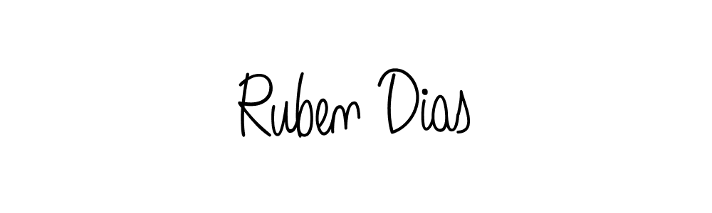 Ruben Dias stylish signature style. Best Handwritten Sign (Angelique-Rose-font-FFP) for my name. Handwritten Signature Collection Ideas for my name Ruben Dias. Ruben Dias signature style 5 images and pictures png