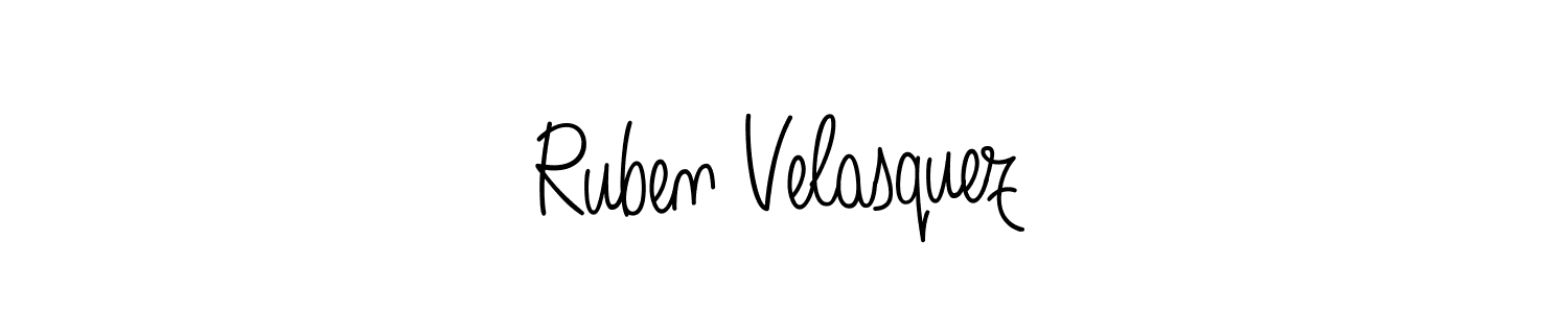 Create a beautiful signature design for name Ruben Velasquez. With this signature (Angelique-Rose-font-FFP) fonts, you can make a handwritten signature for free. Ruben Velasquez signature style 5 images and pictures png