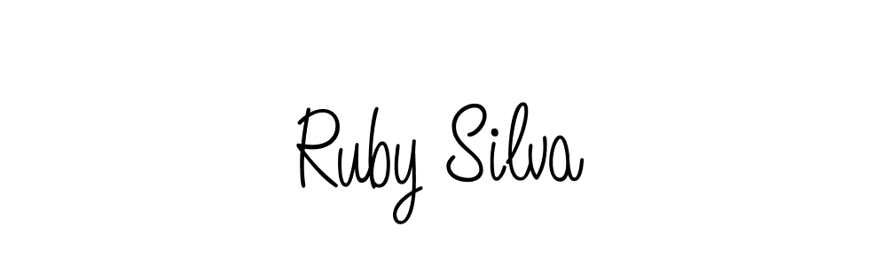 Make a beautiful signature design for name Ruby Silva. Use this online signature maker to create a handwritten signature for free. Ruby Silva signature style 5 images and pictures png