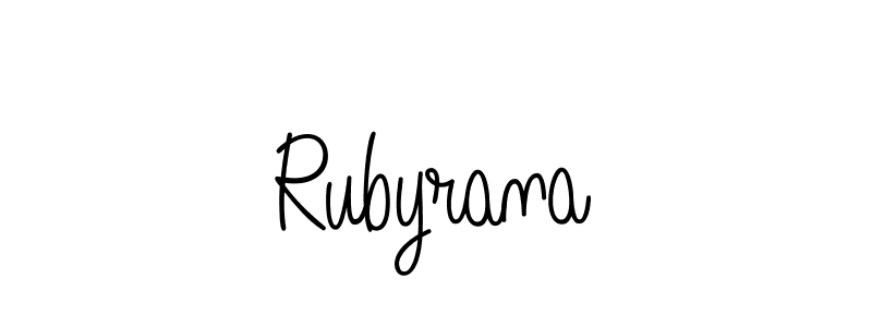 Angelique-Rose-font-FFP is a professional signature style that is perfect for those who want to add a touch of class to their signature. It is also a great choice for those who want to make their signature more unique. Get Rubyrana name to fancy signature for free. Rubyrana signature style 5 images and pictures png