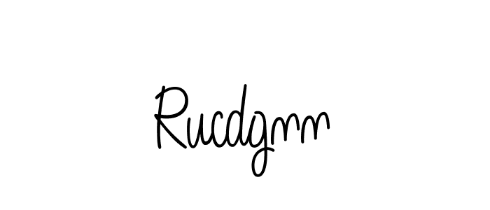 Also You can easily find your signature by using the search form. We will create Rucdgnn name handwritten signature images for you free of cost using Angelique-Rose-font-FFP sign style. Rucdgnn signature style 5 images and pictures png