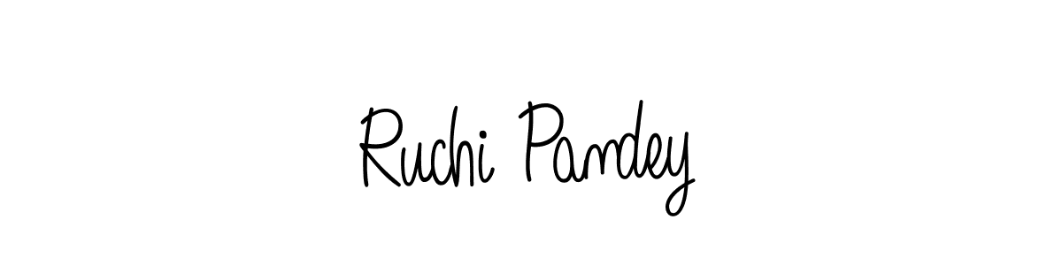 Check out images of Autograph of Ruchi Pandey name. Actor Ruchi Pandey Signature Style. Angelique-Rose-font-FFP is a professional sign style online. Ruchi Pandey signature style 5 images and pictures png