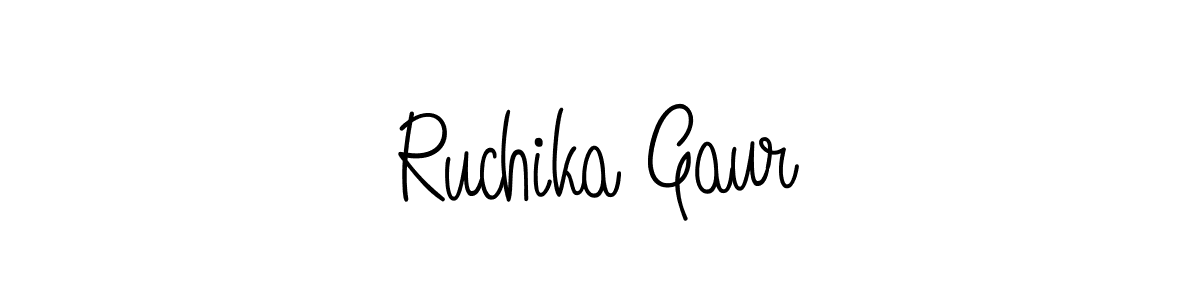 Best and Professional Signature Style for Ruchika Gaur. Angelique-Rose-font-FFP Best Signature Style Collection. Ruchika Gaur signature style 5 images and pictures png